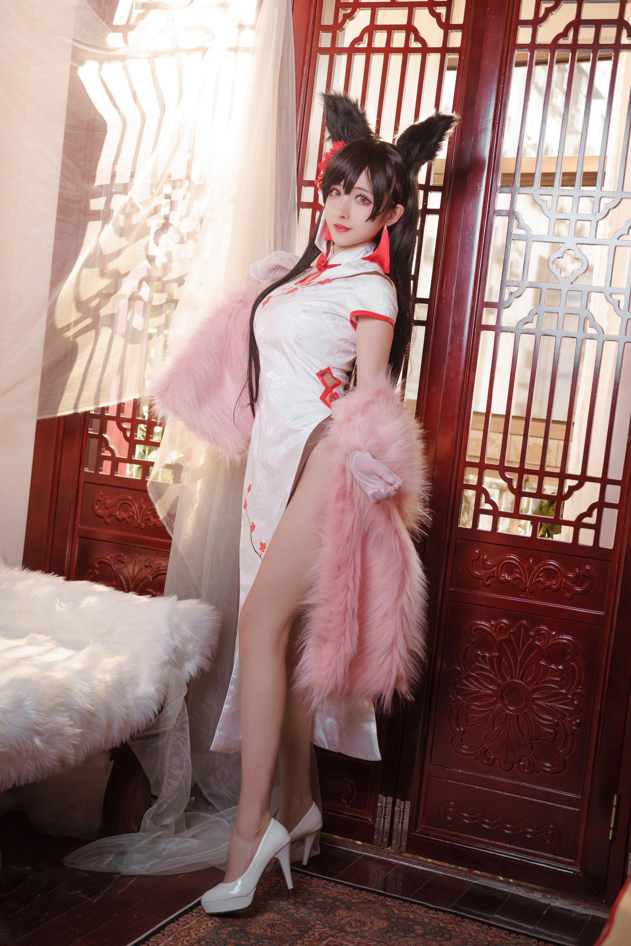 图片[1]-rioko凉凉子 – NO.003 爱宕旗袍 [20P]-XikXak